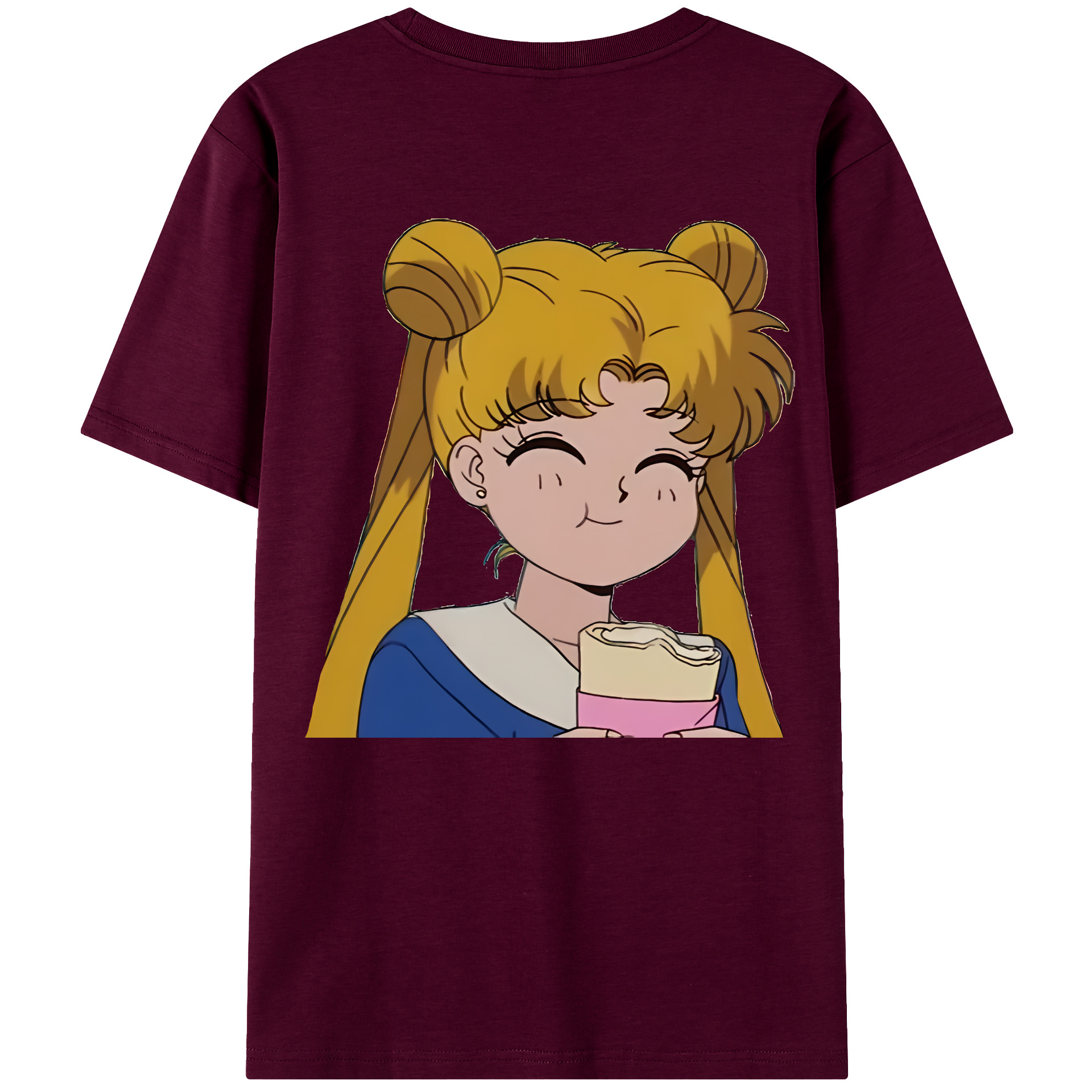 （画像用） 美少女戦士セーラームーン 愛野 美奈子 あいの みなこ Sailor Moon Aino Minako レディース半袖Tシャツ(バックプリント)